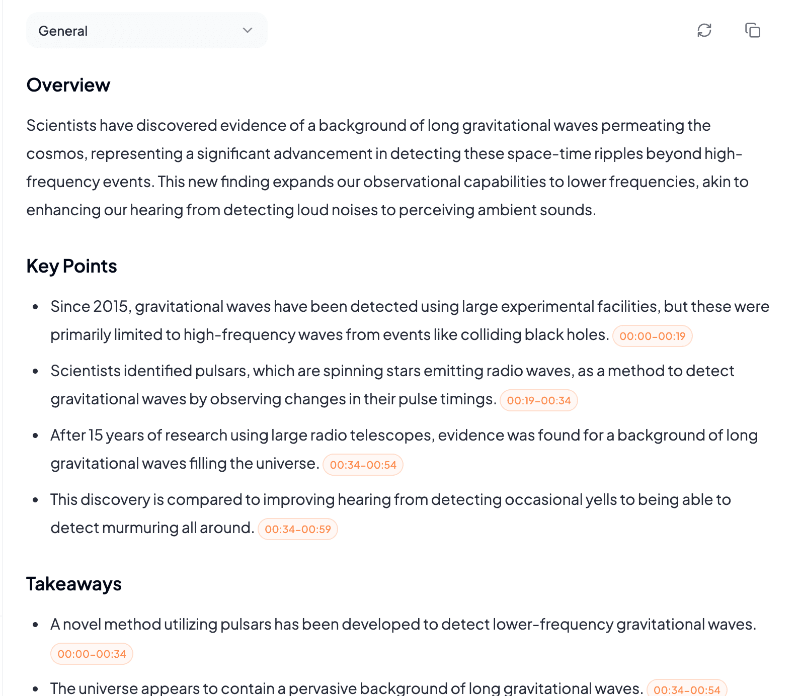 Generate Summary and Mind Map